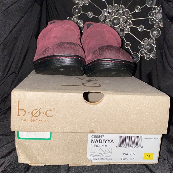 ❄️B.O.C. Burgundy Clogs!❄️ - Picture 7 of 9